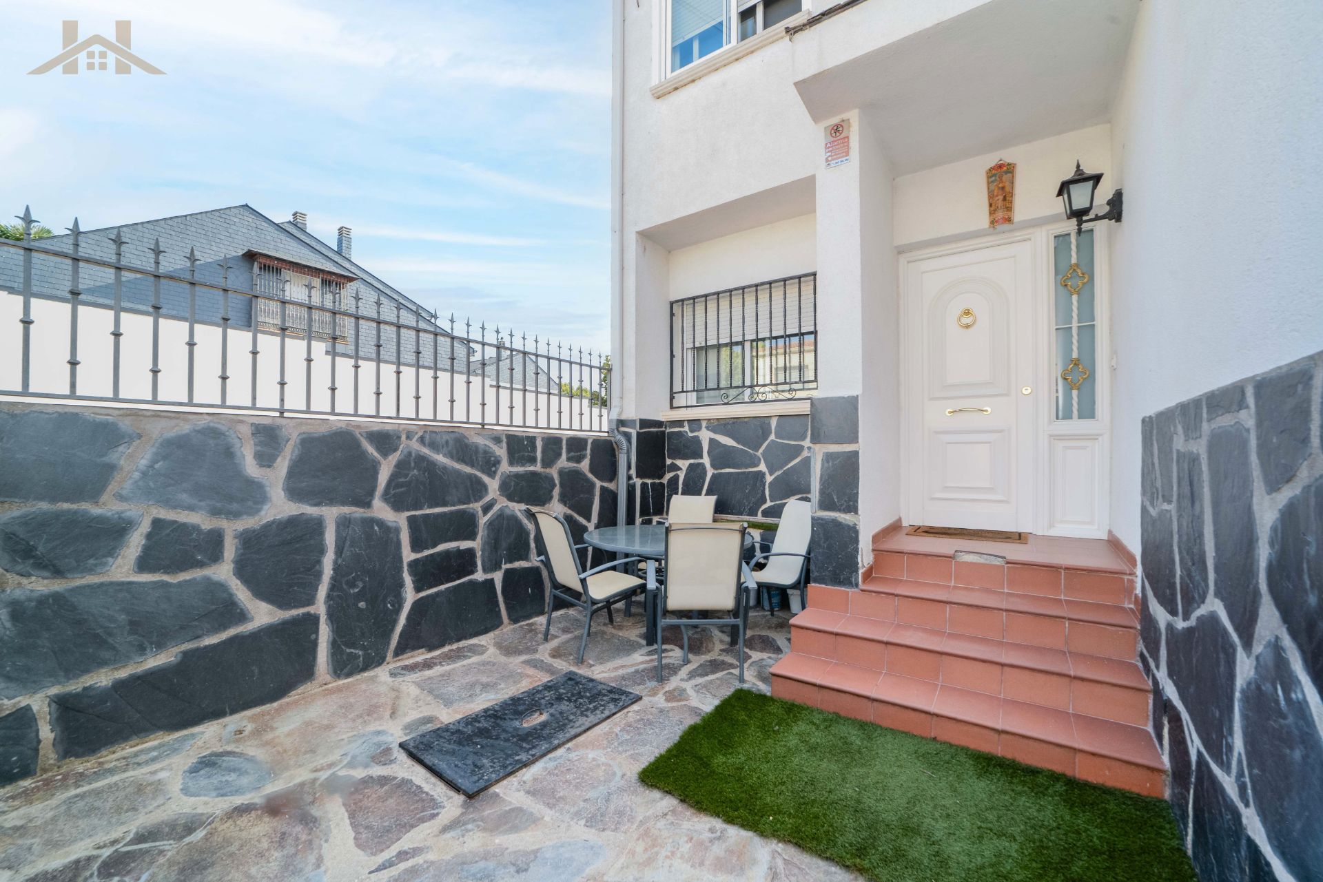 Terrace of Single-family semi-detached for sale in San Martín de Valdeiglesias  with Heating and Private garden