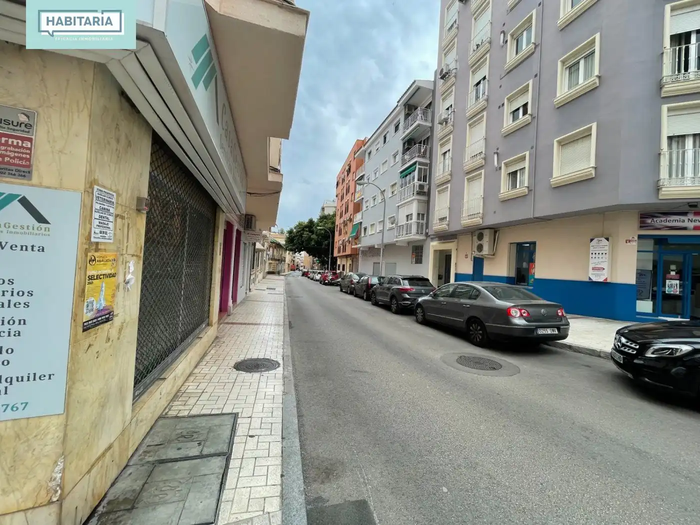 Außenansicht von Wohnung zur Miete in Málaga mit Klimaanlage, Terrasse und Möbliert