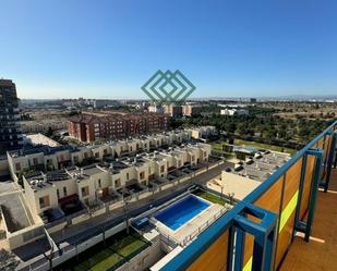 Außenansicht von Wohnungen zum verkauf in Paterna mit Klimaanlage, Terrasse und Balkon