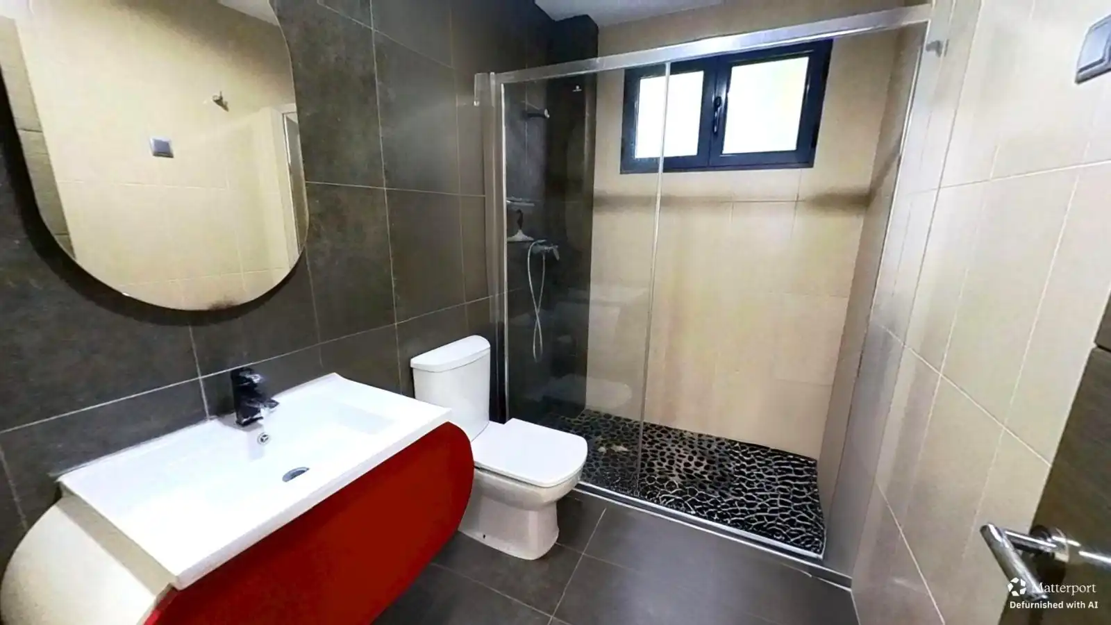 Badezimmer von Haus oder Chalet zum Verkauf in Cullera mit Klimaanlage, Heizung und Terrasse