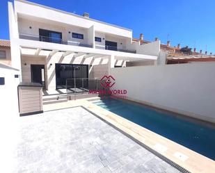 Exterior view of House or chalet for sale in San Javier  with Air Conditioner, Heating and Private garden