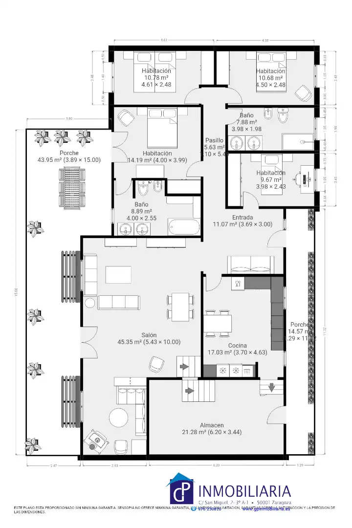 Casa o chalet en venta en Quinto con Aire acondicionado, Calefacción y Jardín privado