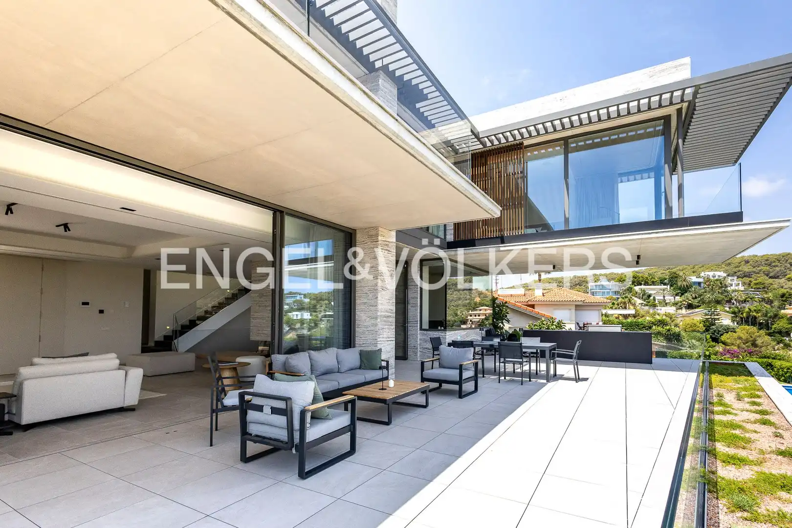 Terrace of Houses for rent in Sitges  with Air Conditioner, Heating and Private garden