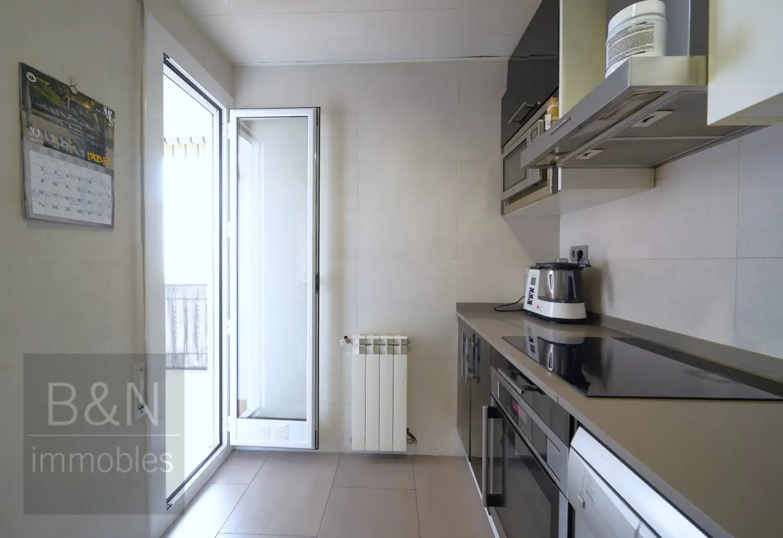 Cocina de Piso en venta en Terrassa con Calefacción, Terraza y Balcón