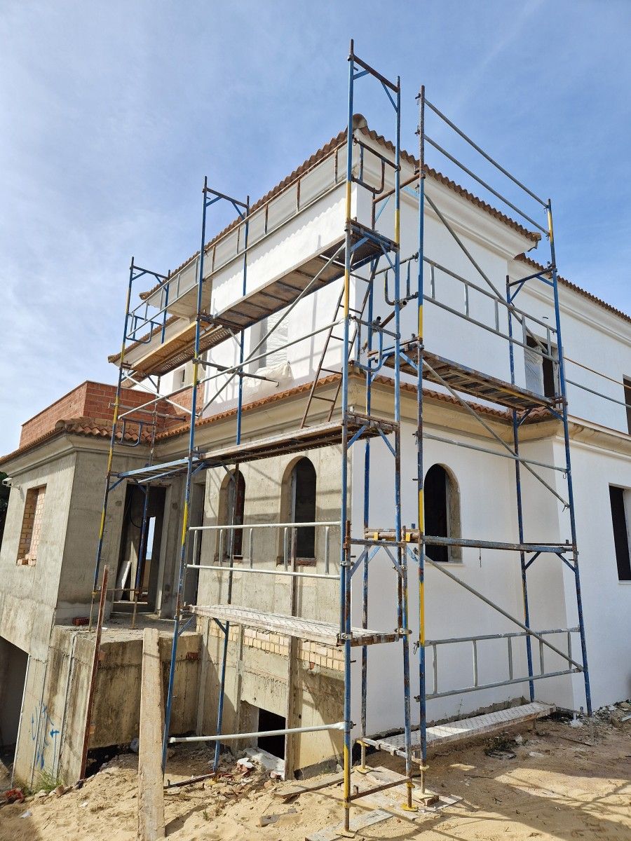 Exterior view of House or chalet for sale in Mazagón  with Terrace