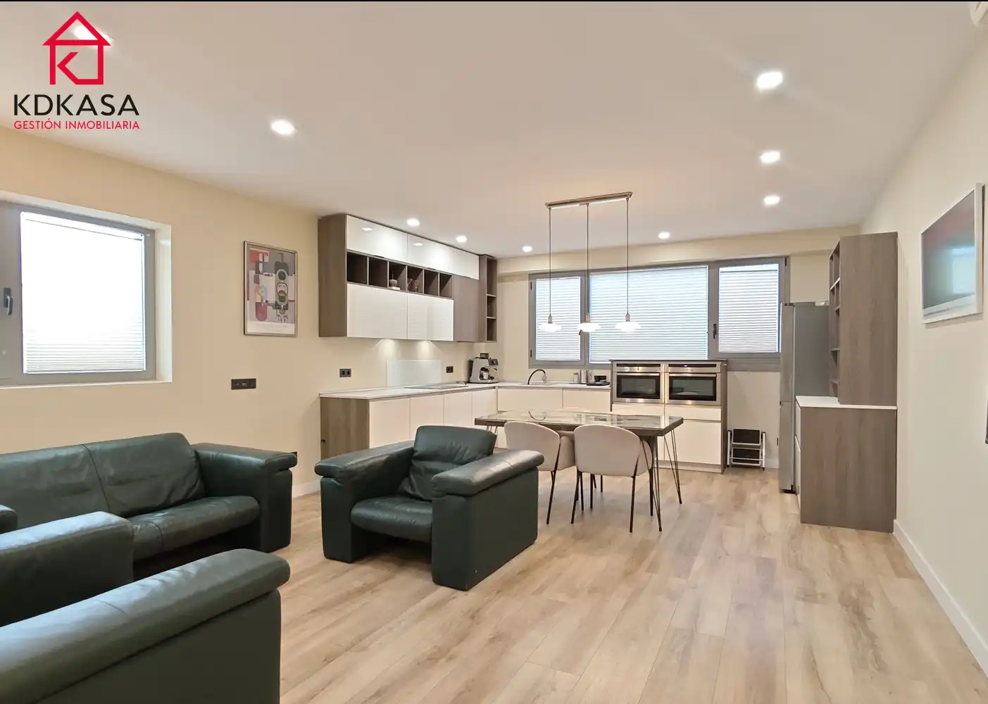 Living room of Flat for rent in Madrid  with Air Conditioner, Heating and Terrace