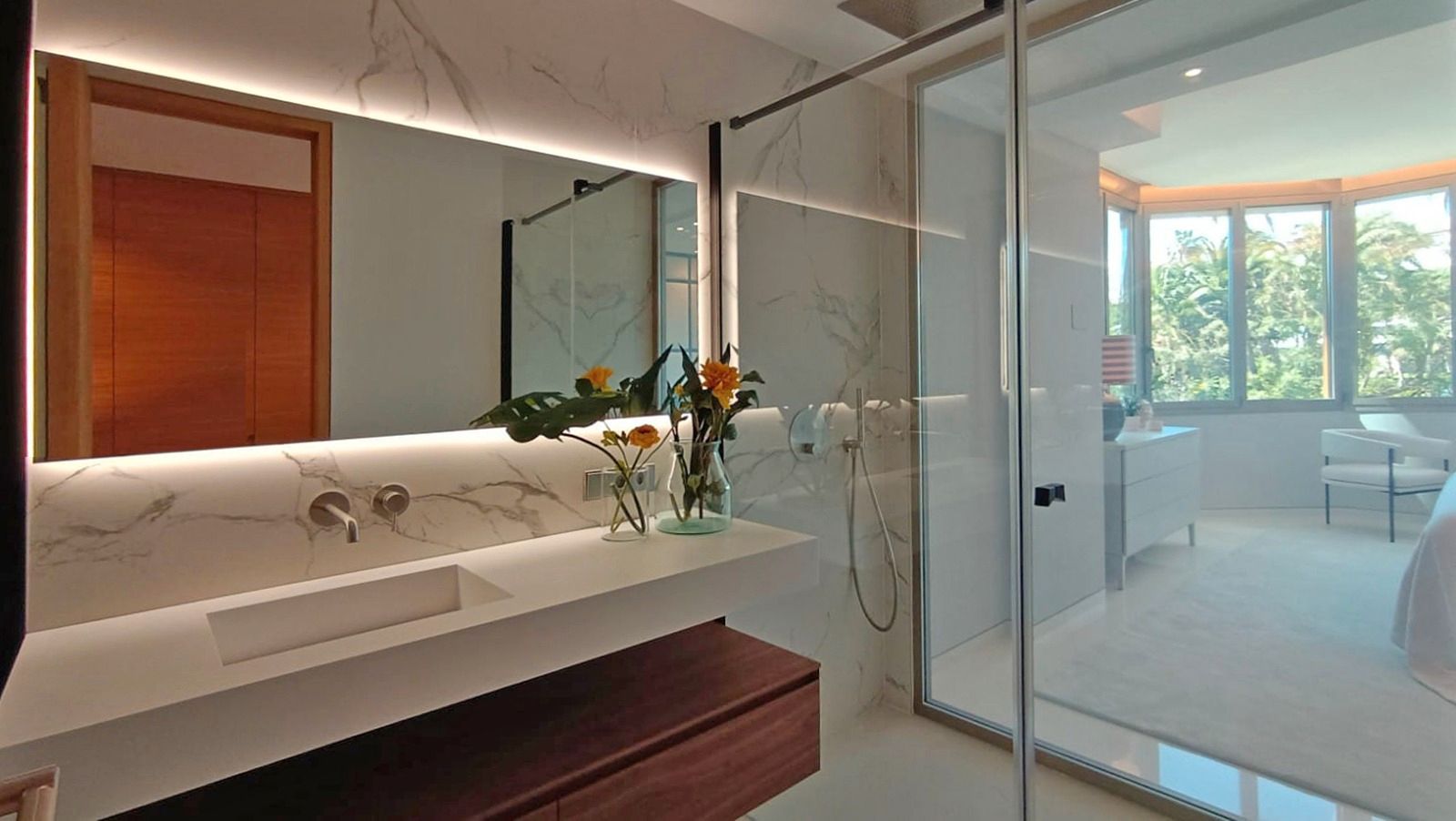 Bany de Apartament en venda en Marbella amb Aire condicionat, Calefacció i Terrassa