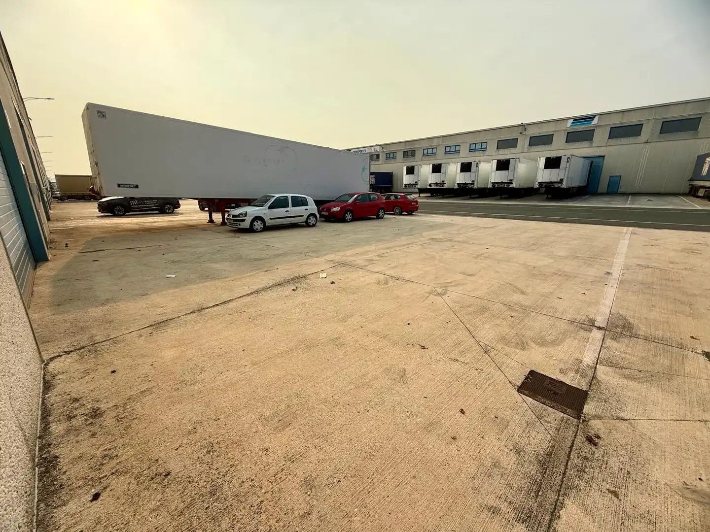 Vista exterior de Nave industrial de alquiler en Valle de Elorz / Elortzibar con Calefacción y Alarma