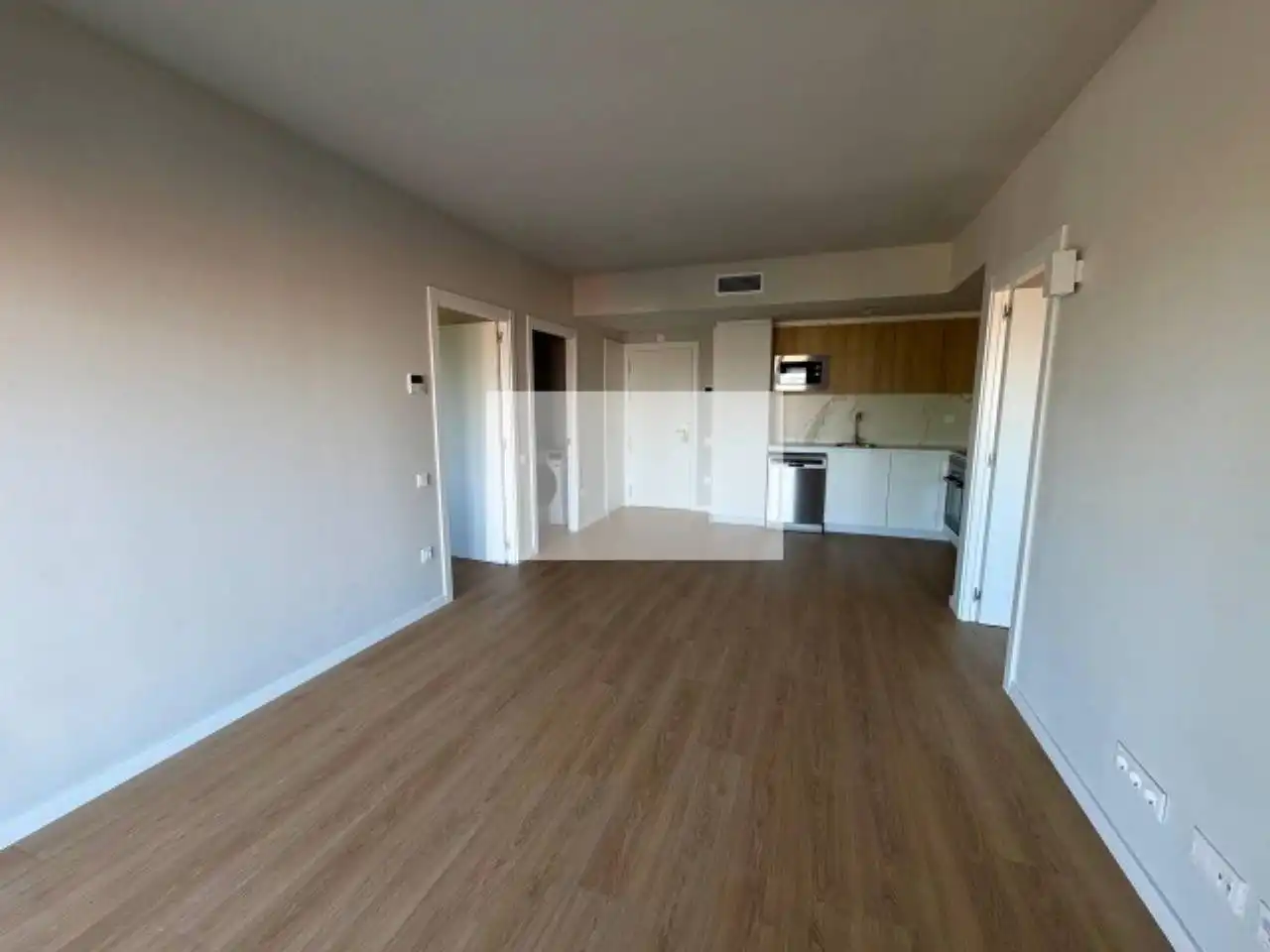 Living room of Flat for rent in Terrassa  with Air Conditioner, Heating and Parquet flooring