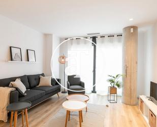 Living room of Flat to rent in  Barcelona Capital  with Air Conditioner, Heating and Storage room