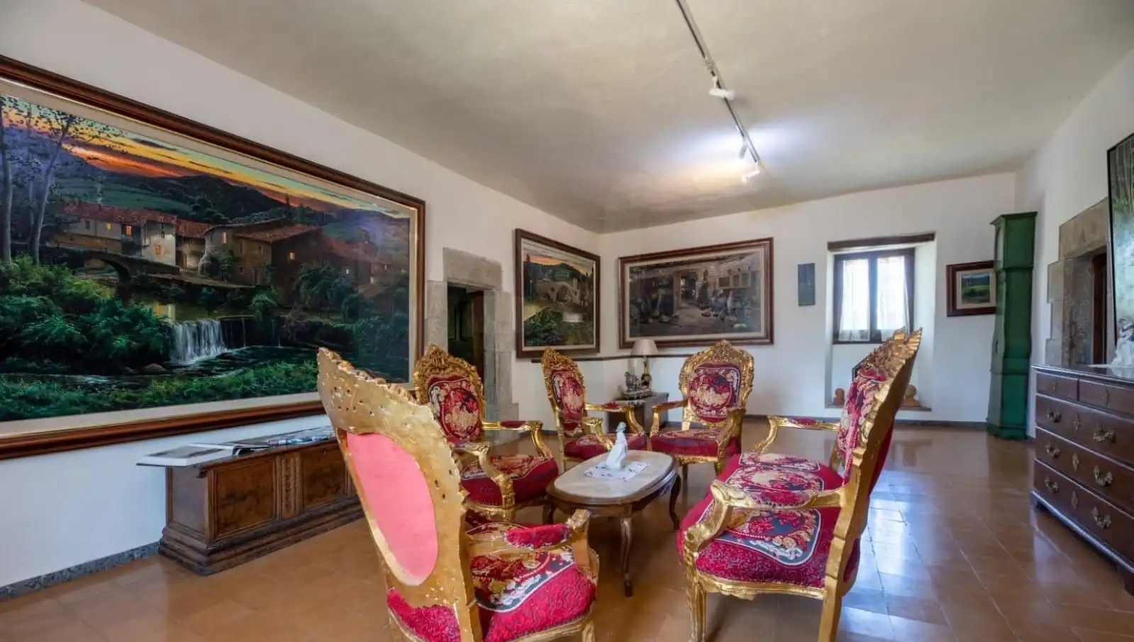 Living room of Houses for sale in La Cellera de Ter  with Terrace and Swimming Pool