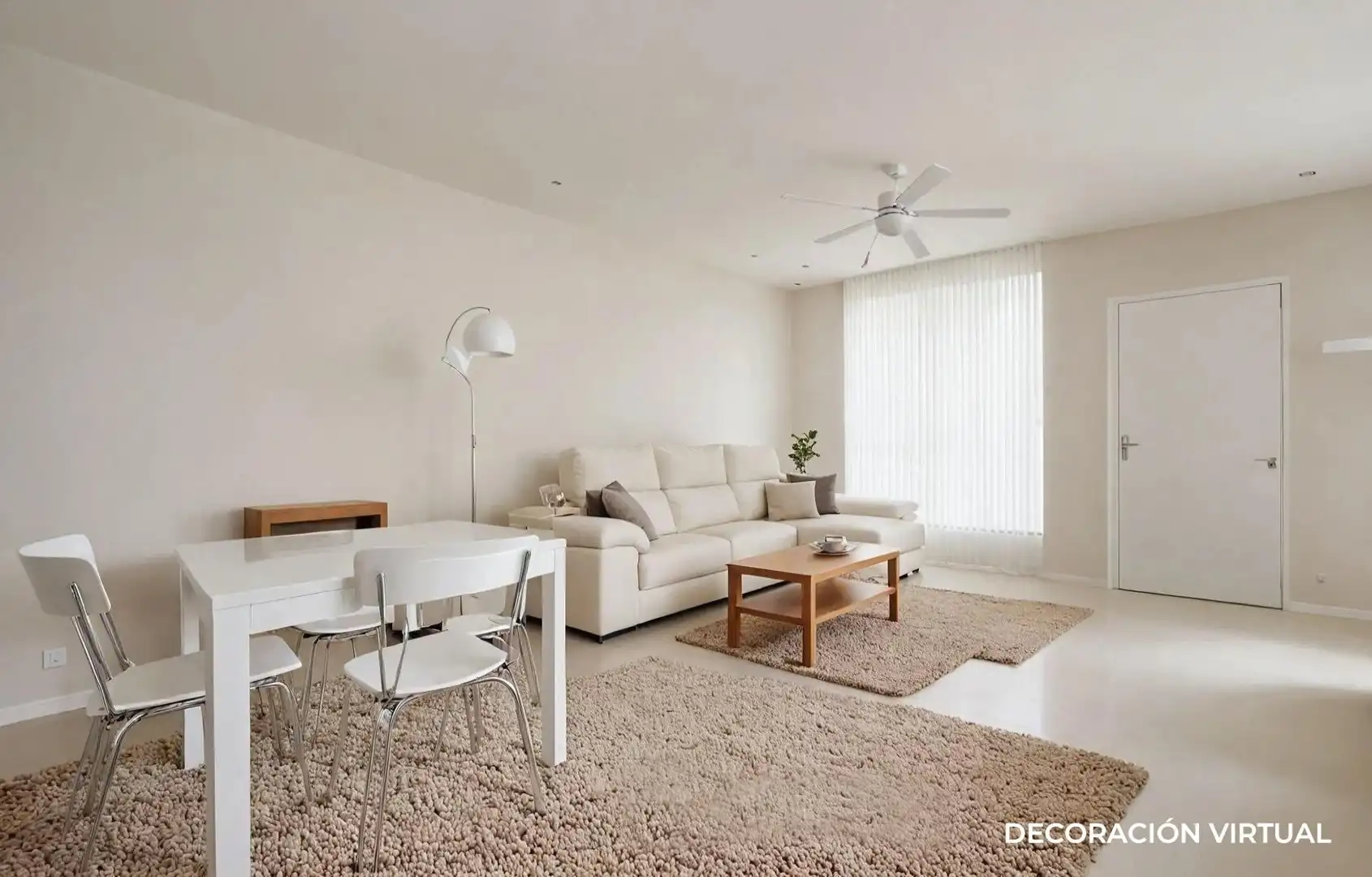 Sala d'estar de Casa adosada en venda en Pilar de la Horadada amb Terrassa, Traster i Moblat