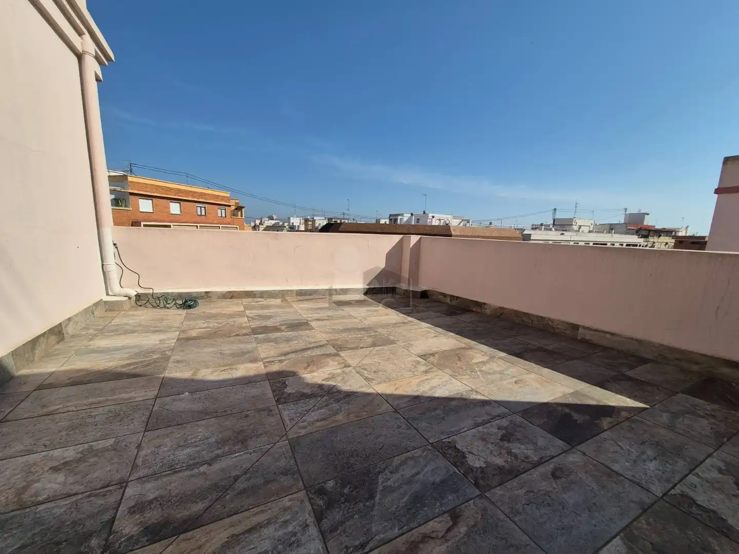 Terrace of Attic for rent in Valencia  with Air Conditioner, Parquet flooring and Terrace