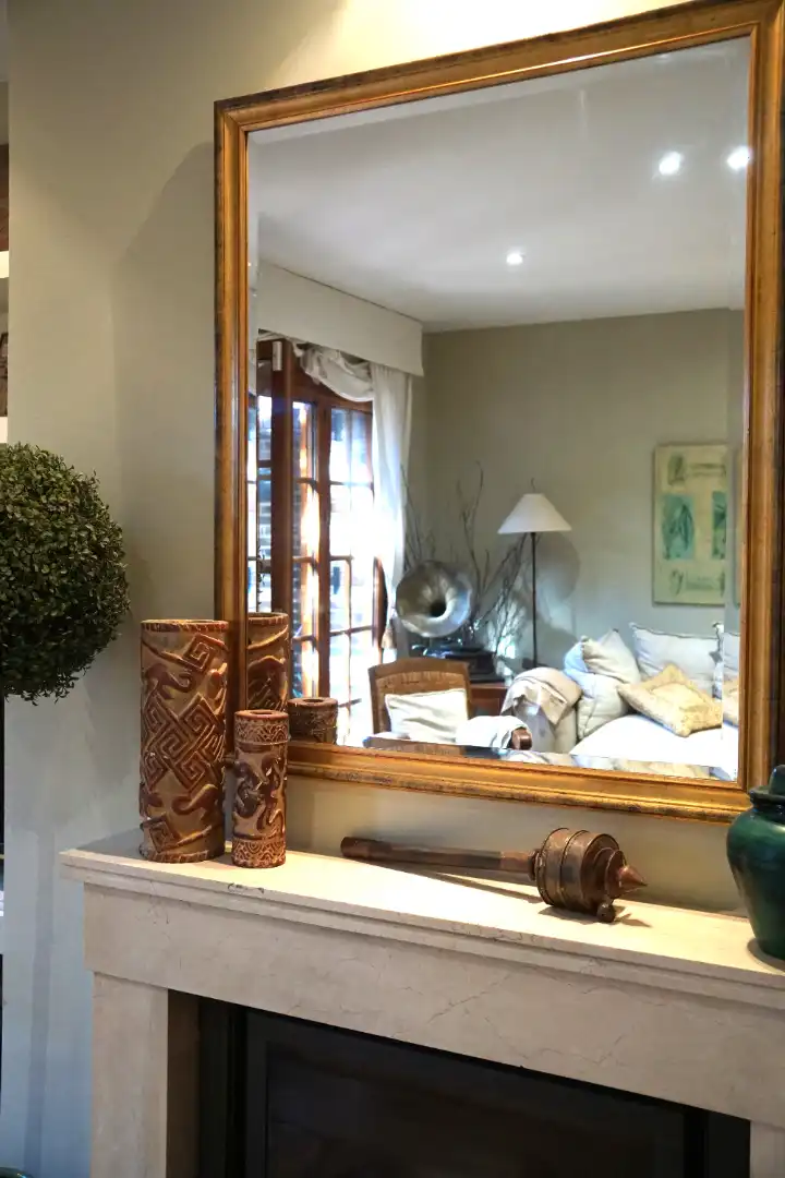 Schlafzimmer von Einfamilien-Reihenhaus zum Verkauf in Badalona mit Klimaanlage, Heizung und Privatgarten