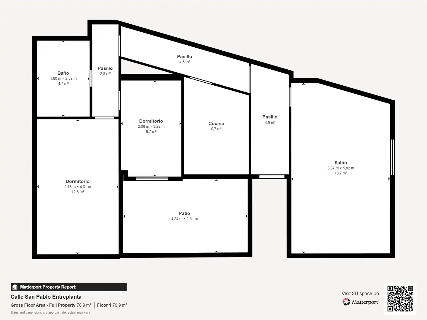 Flat for sale in Alicante / Alacant  with Air Conditioner and Furnished