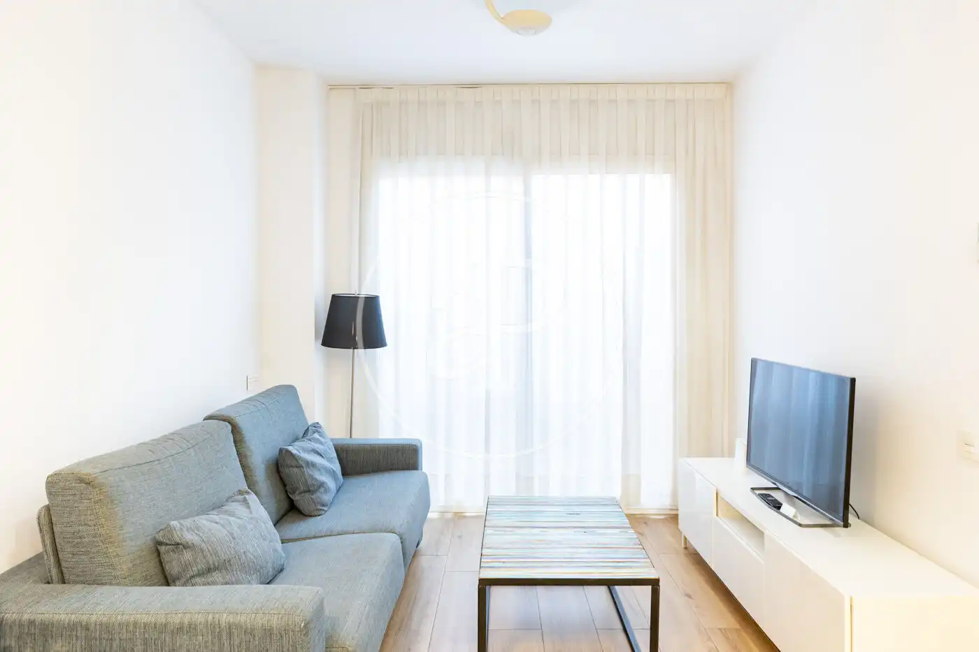 Living room of Flat for sale in Barcelona  with Air Conditioner, Heating and Community pool