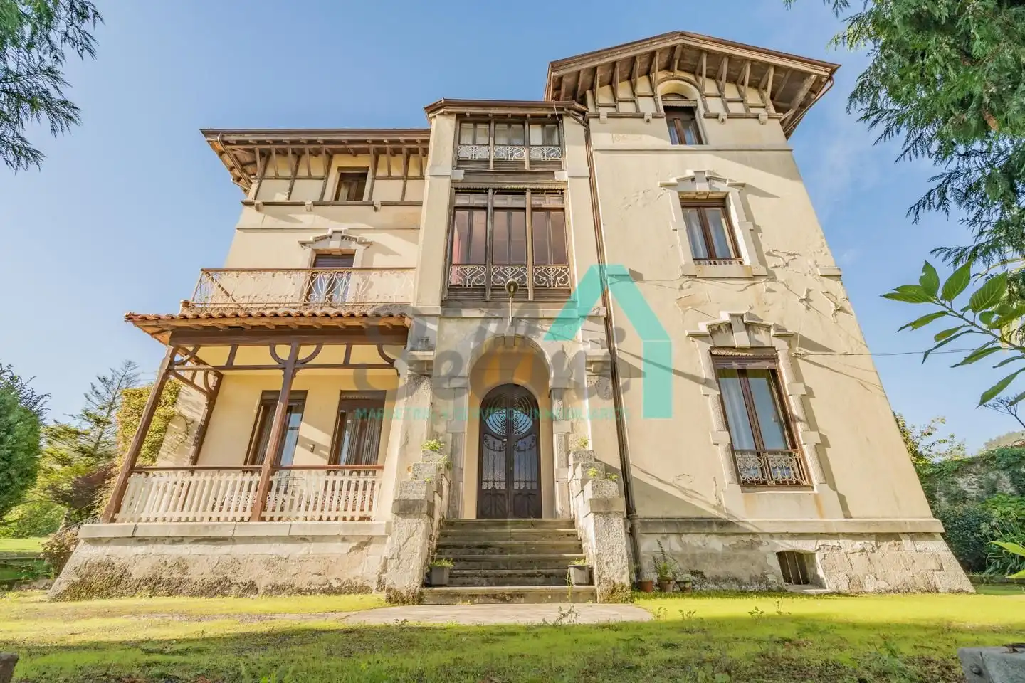 Exterior view of Houses for sale in Pravia  with Heating, Private garden and Parquet flooring