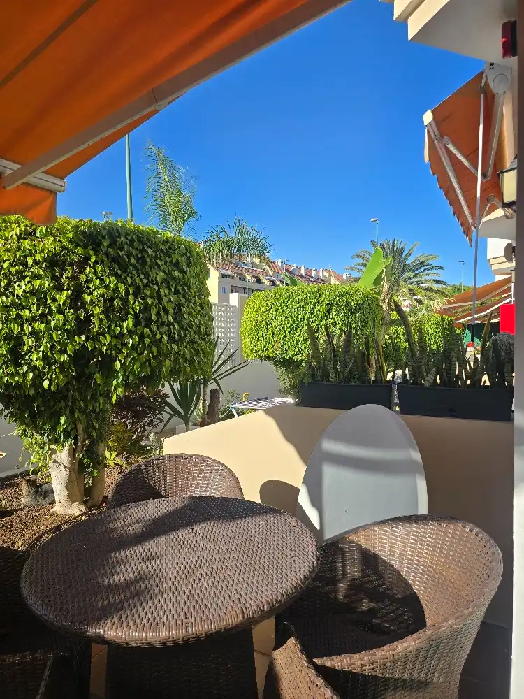 Terraza de Apartamento de alquiler en Puerto de la Cruz con Terraza, Amueblado y Horno