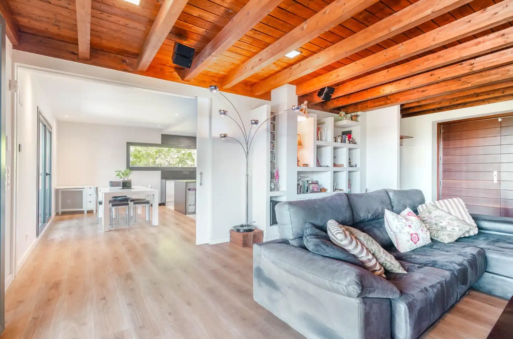 Sala de estar de Casa o chalet en venta en Siero con Aire acondicionado, Calefacción y Jardín privado