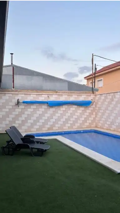 Swimming pool of Detached homes for sale in Pozuelo de Calatrava  with Air Conditioner and Swimming Pool