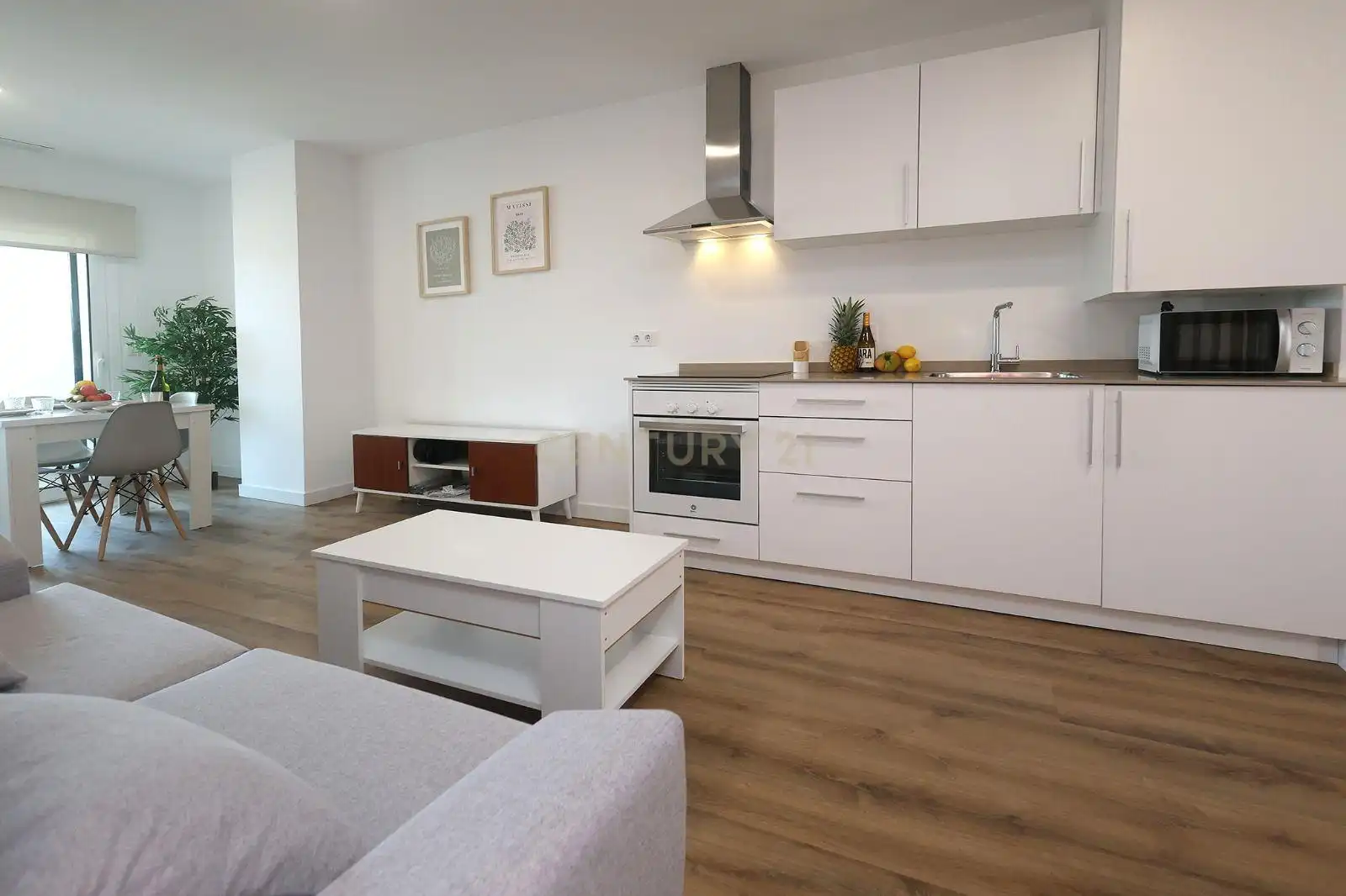 Wohnzimmer von Wohnungen zum Verkauf in Dénia mit Klimaanlage und Ofen