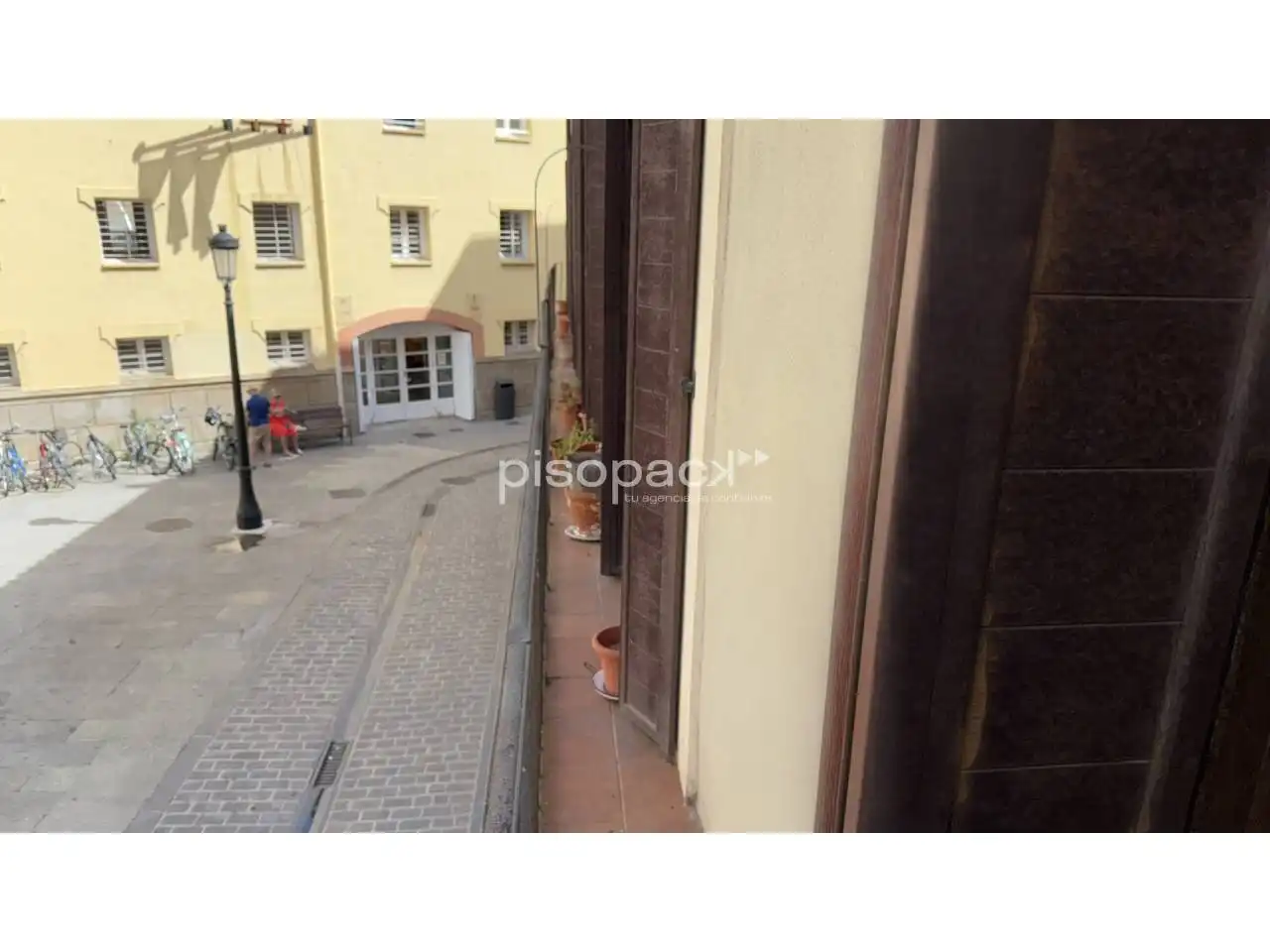 Exterior view of Flat for sale in  Pamplona / Iruña  with Heating, Parquet flooring and Storage room