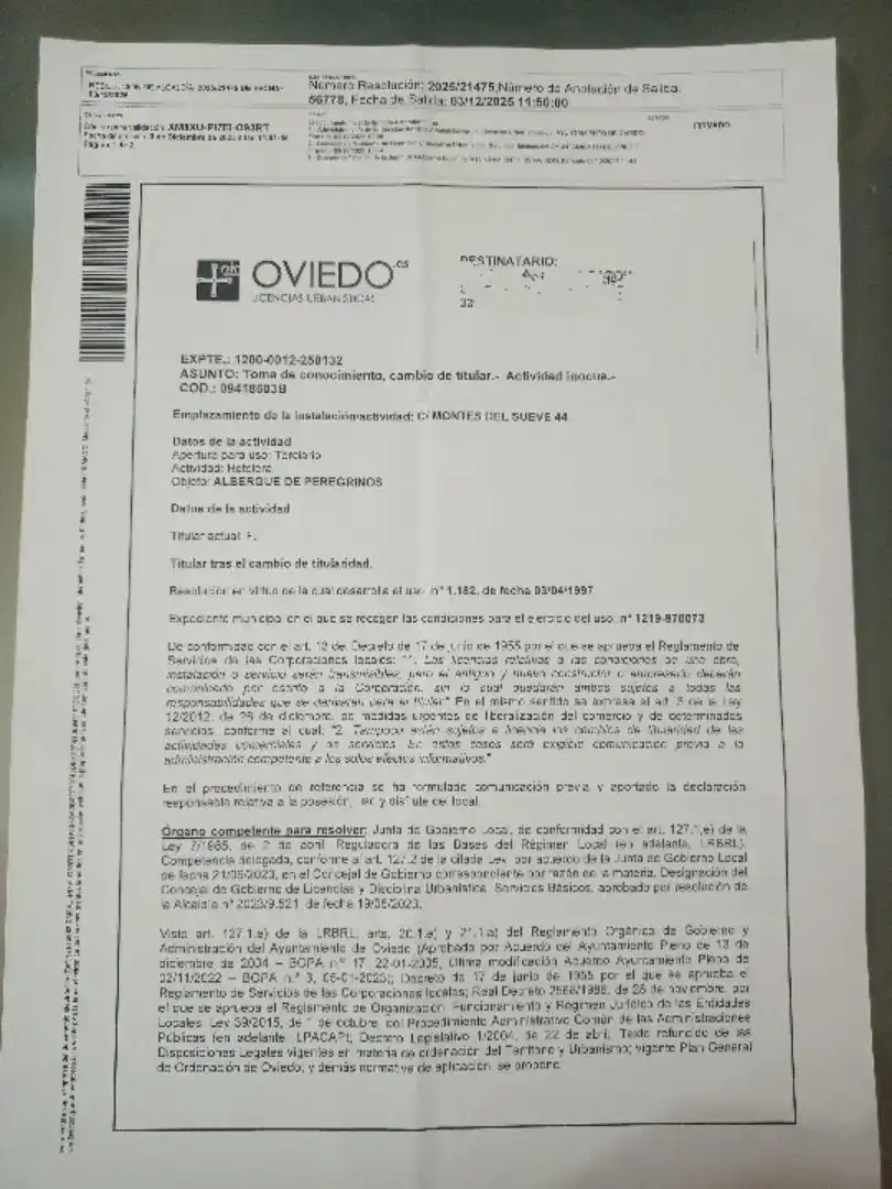 Jardí de Casa o xalet en venda en Oviedo  amb Balcó
