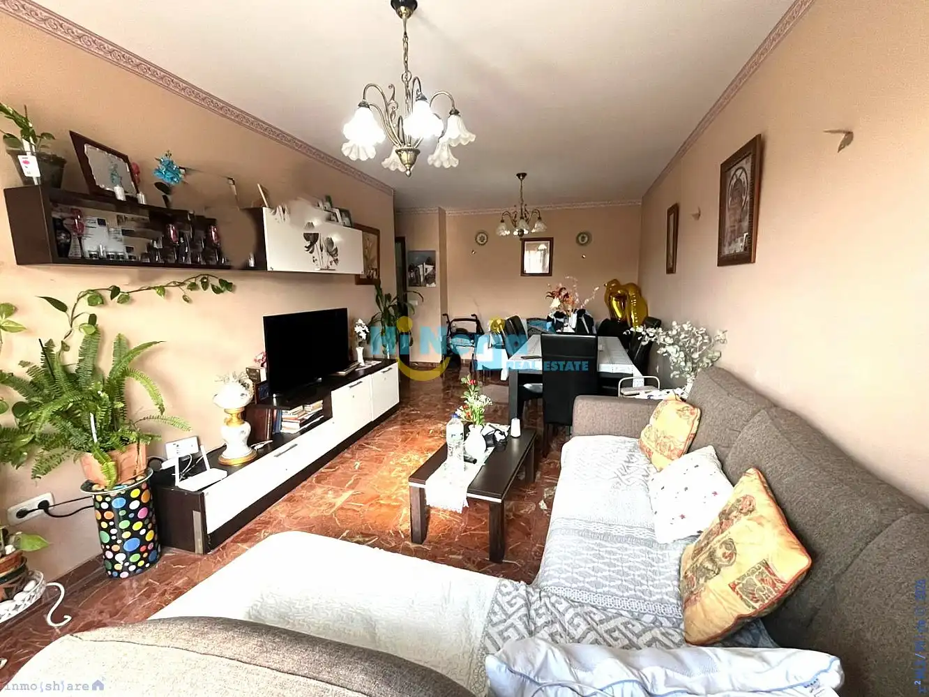 Sala d'estar de Apartament en venda en Vélez-Málaga amb Aire condicionat, Calefacció i Terrassa