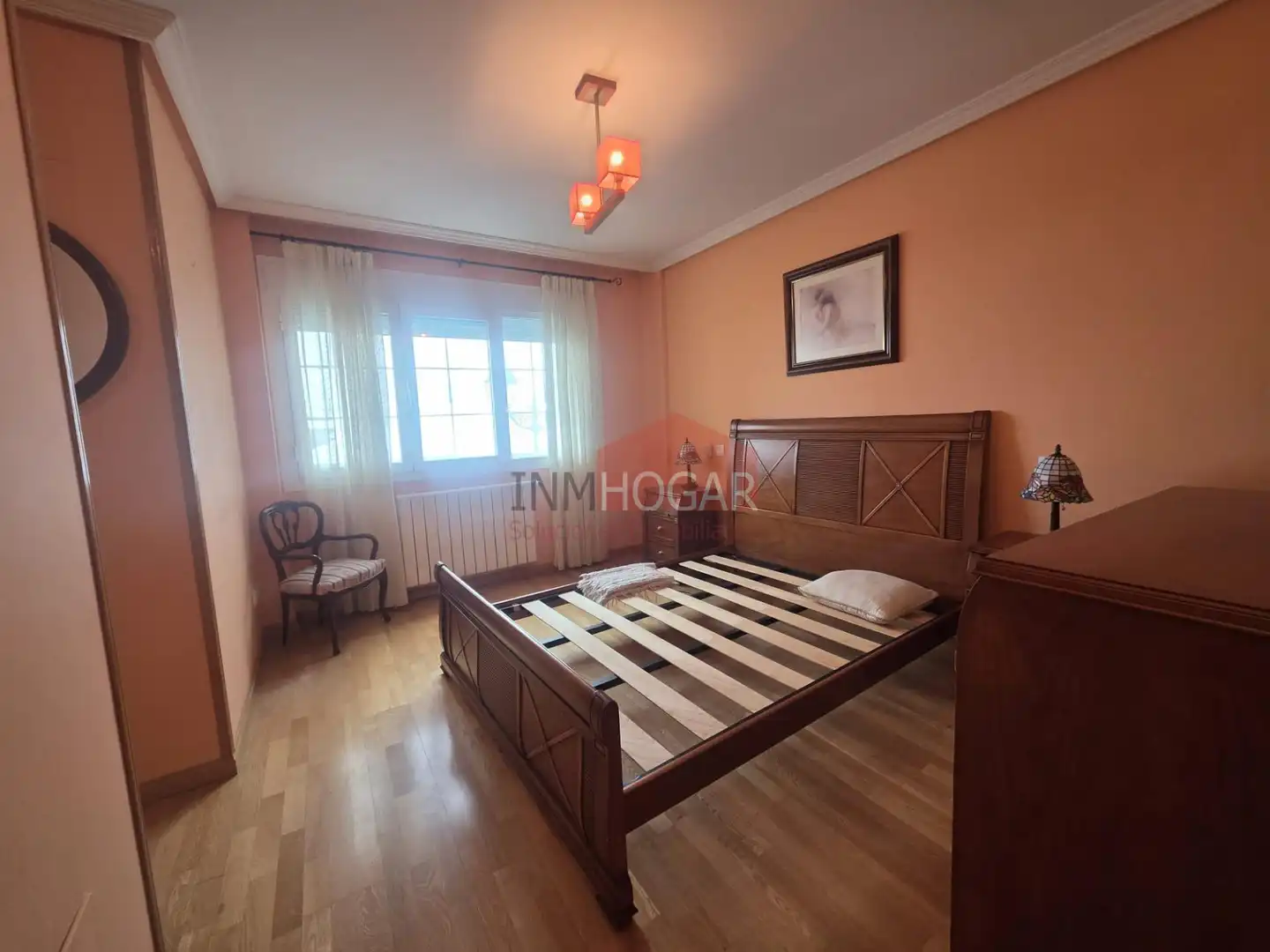 Bedroom of Houses for rent in Ávila  with Heating, Parquet flooring and Furnished