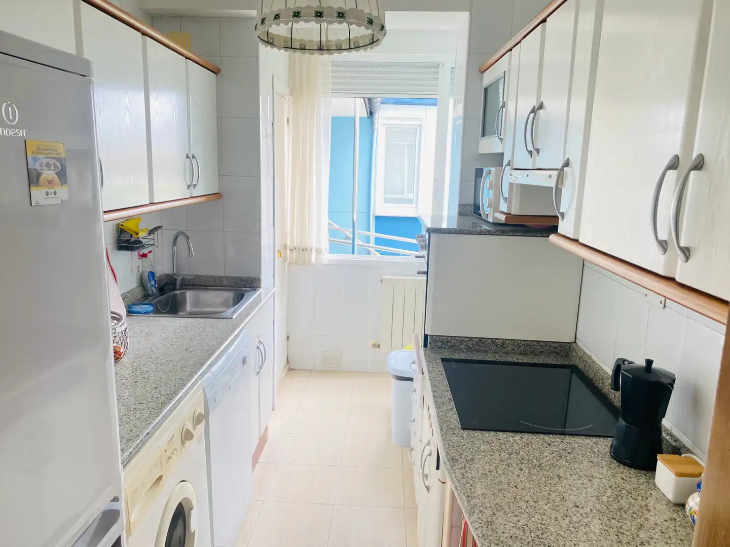 Cocina de Piso en venta en Santander con Calefacción, Parquet y Amueblado
