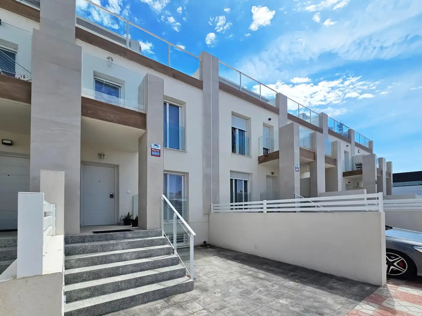 Exterior view of Houses for rent in Santa Pola  with Air Conditioner, Heating and Private garden