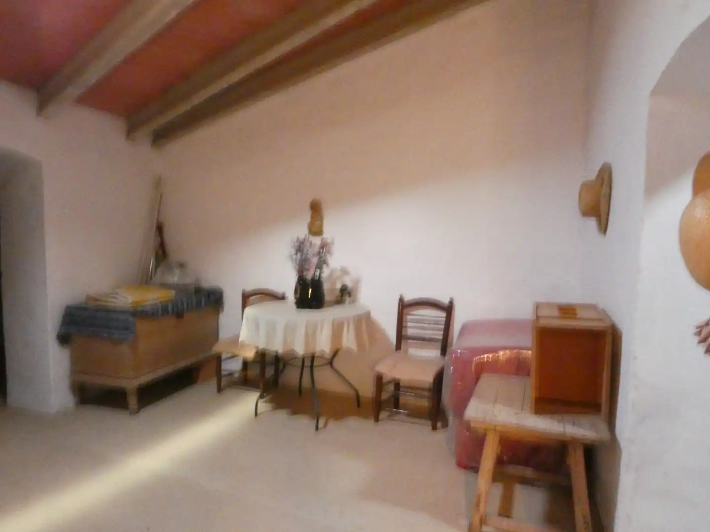 Living room of Houses for sale in Ahillones  with Furnished