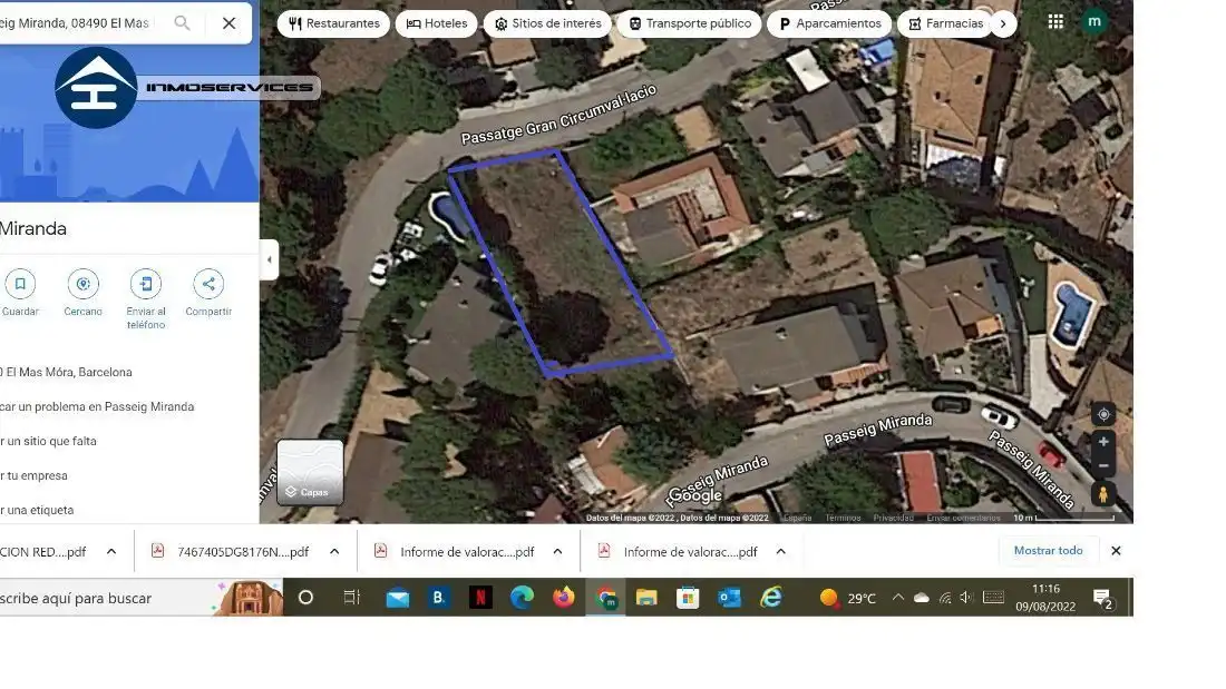 Terreno residencial en venta en Mas Mora - Sant Daniel, imagen 2