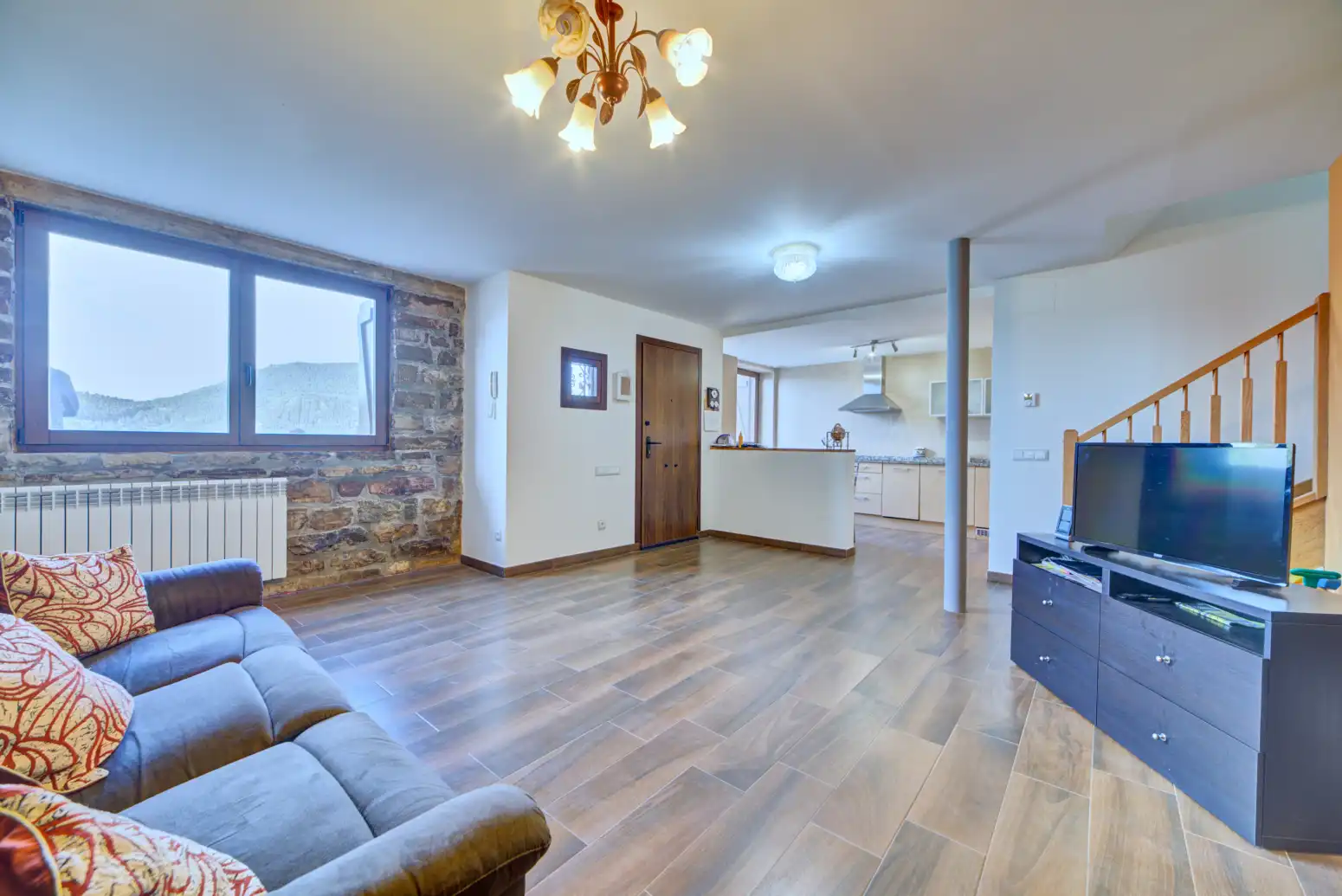 Sala de estar de Casa o chalet en venta en Sada (Navarra) con Calefacción
