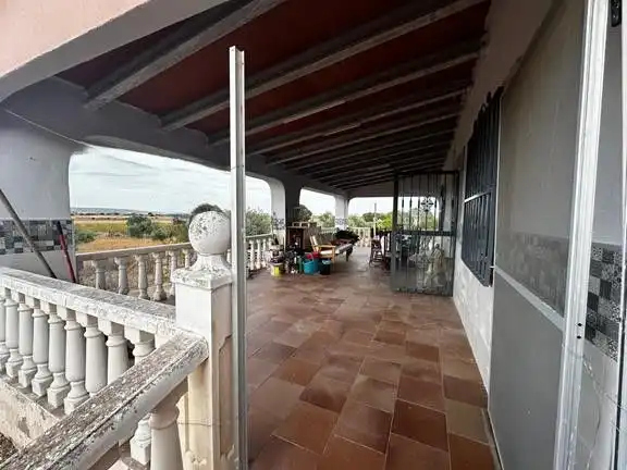 Terraza de Finca rústica en venta en Sisante con Aire acondicionado, Calefacción y Terraza