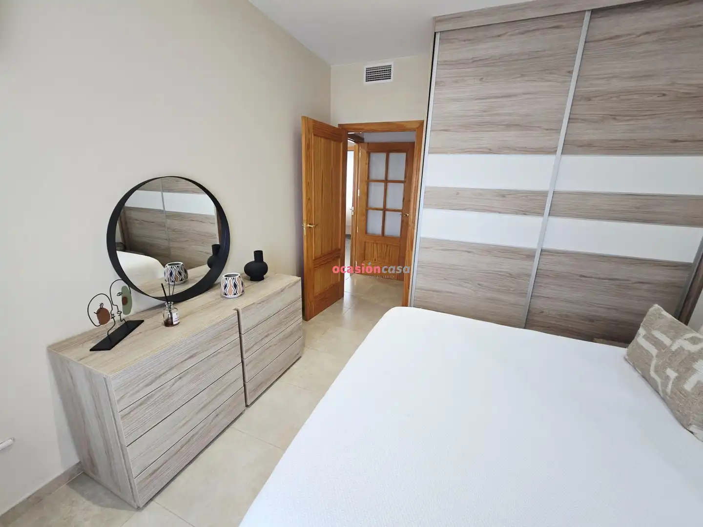 Bedroom of Flat for sale in Pozoblanco  with Air Conditioner, Heating and Private garden