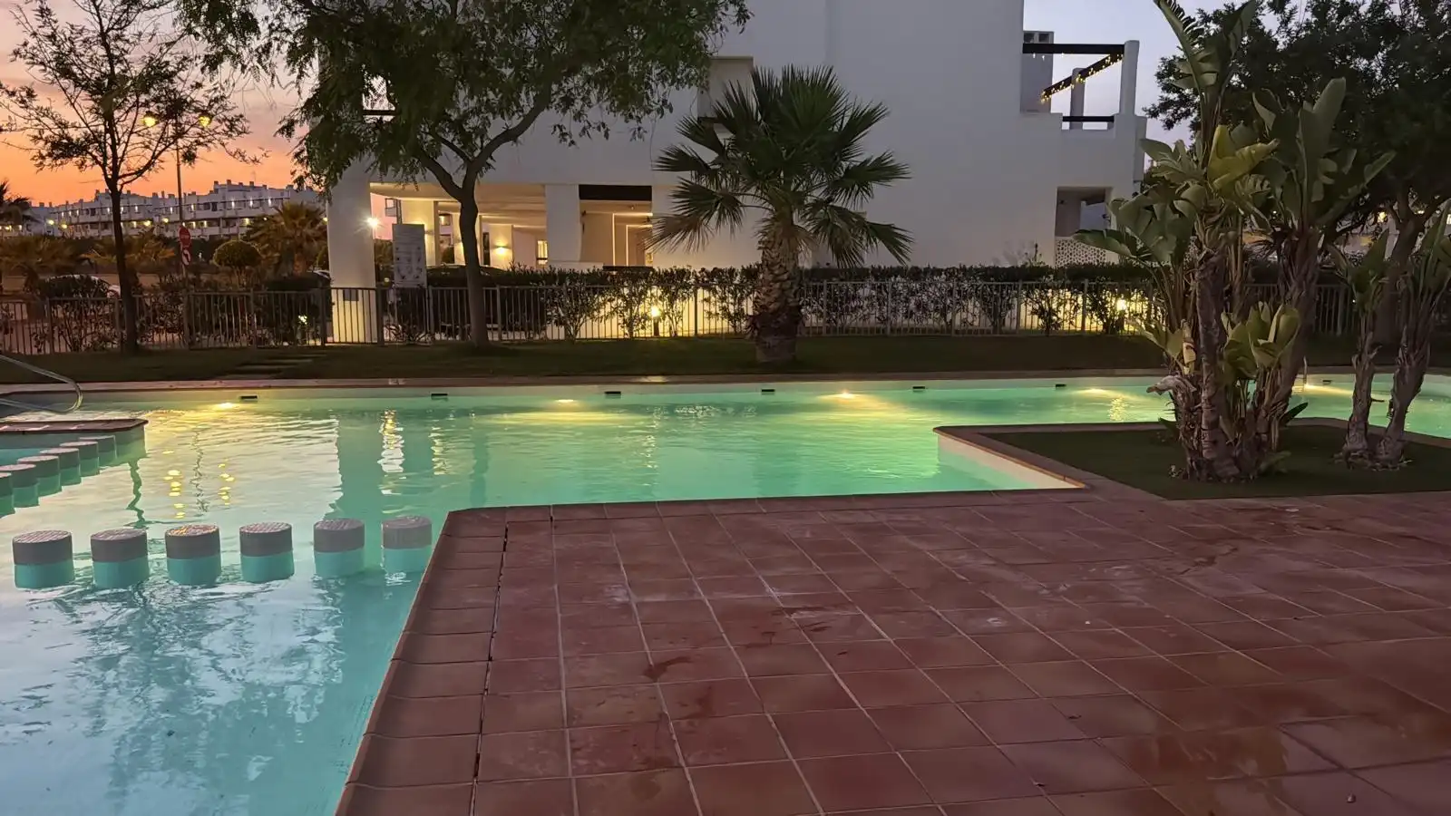 Swimming pool of Flat for rent in Torre-Pacheco  with Air Conditioner, Heating and Terrace
