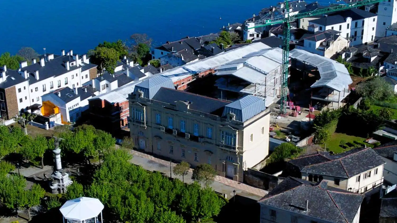 Vista exterior de Planta baja en venta en Castropol con Calefacción y Terraza