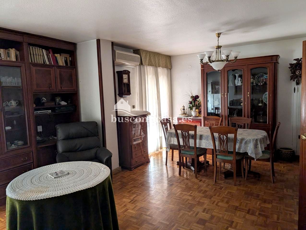 Living room of Flat for sale in  Jaén Capital  with Air Conditioner, Heating and Parquet flooring