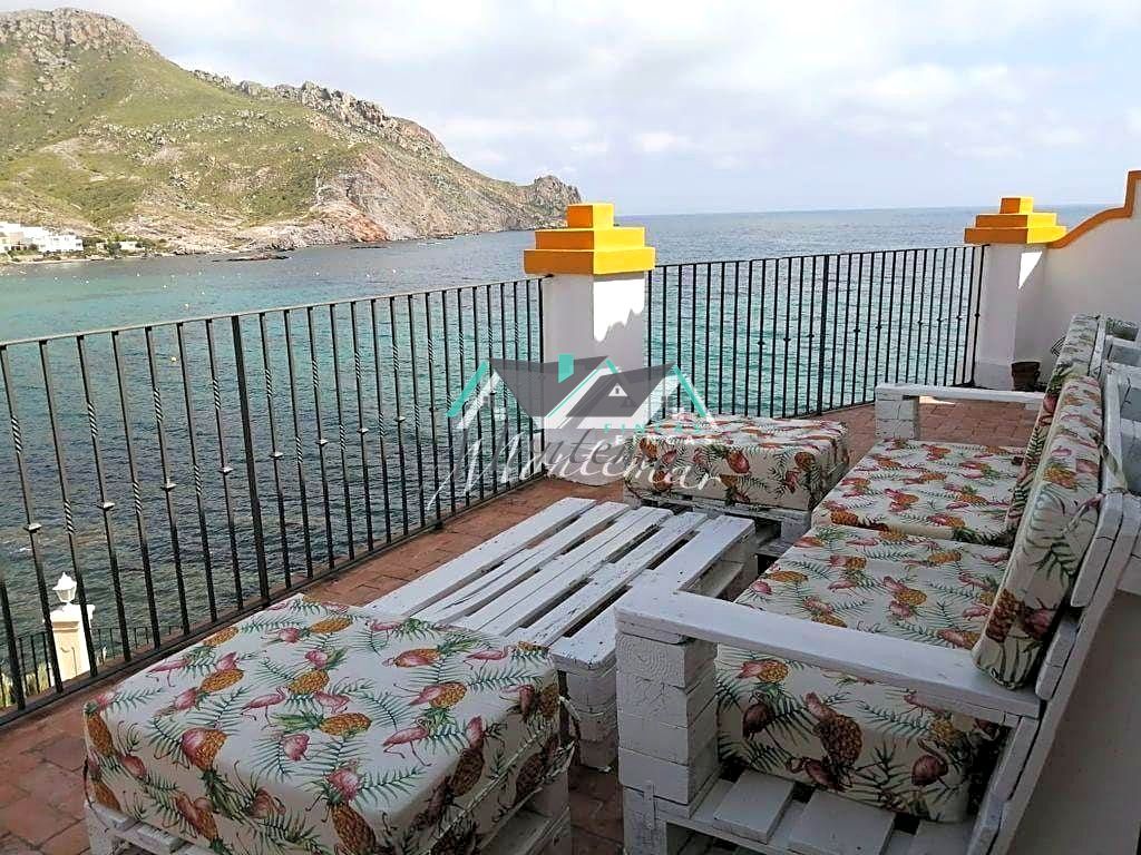 Terrassa de Casa o xalet de lloguer en Águilas amb Aire condicionat, Terrassa i Piscina