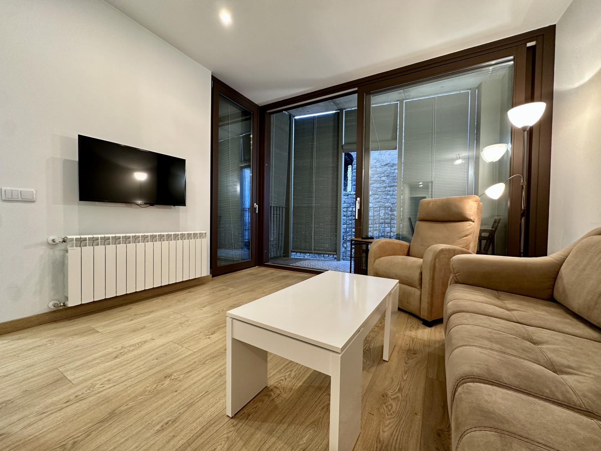 Sala d'estar de Pis de lloguer en Vic amb Calefacció