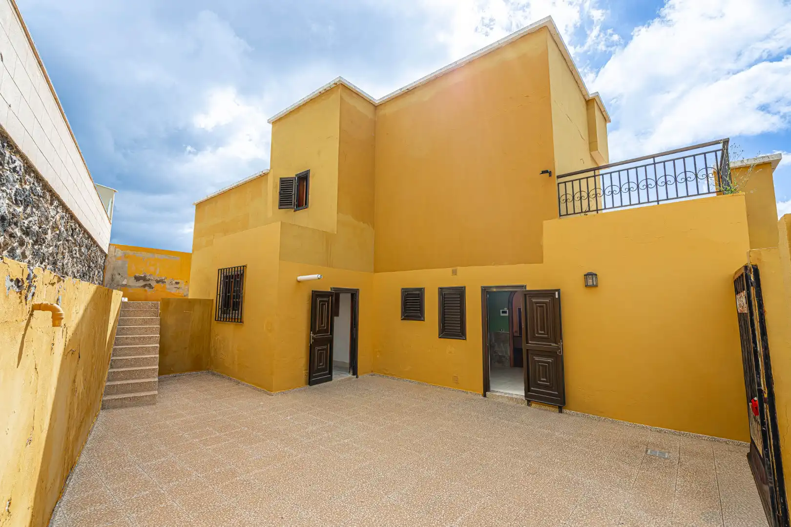 Vista exterior de Casa o chalet en venta en El Rosario con Aire acondicionado, Jardín privado y Terraza