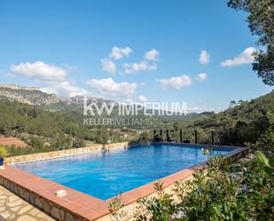 Swimming pool of House or chalet for sale in Pratdip  with Air Conditioner, Heating and Private garden