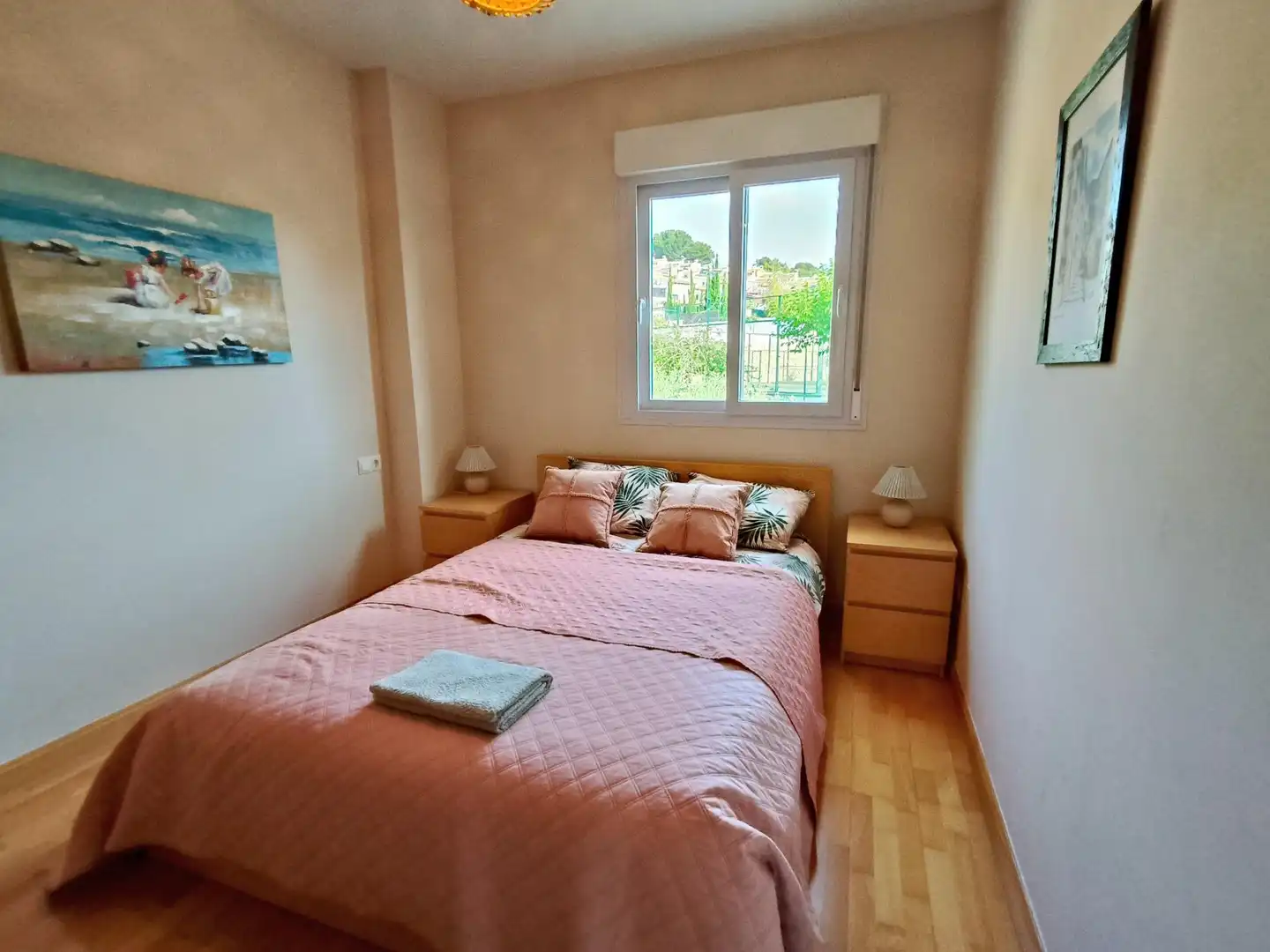Dormitori de Casa adosada en venda en Moraira amb Aire condicionat, Calefacció i Jardí privat