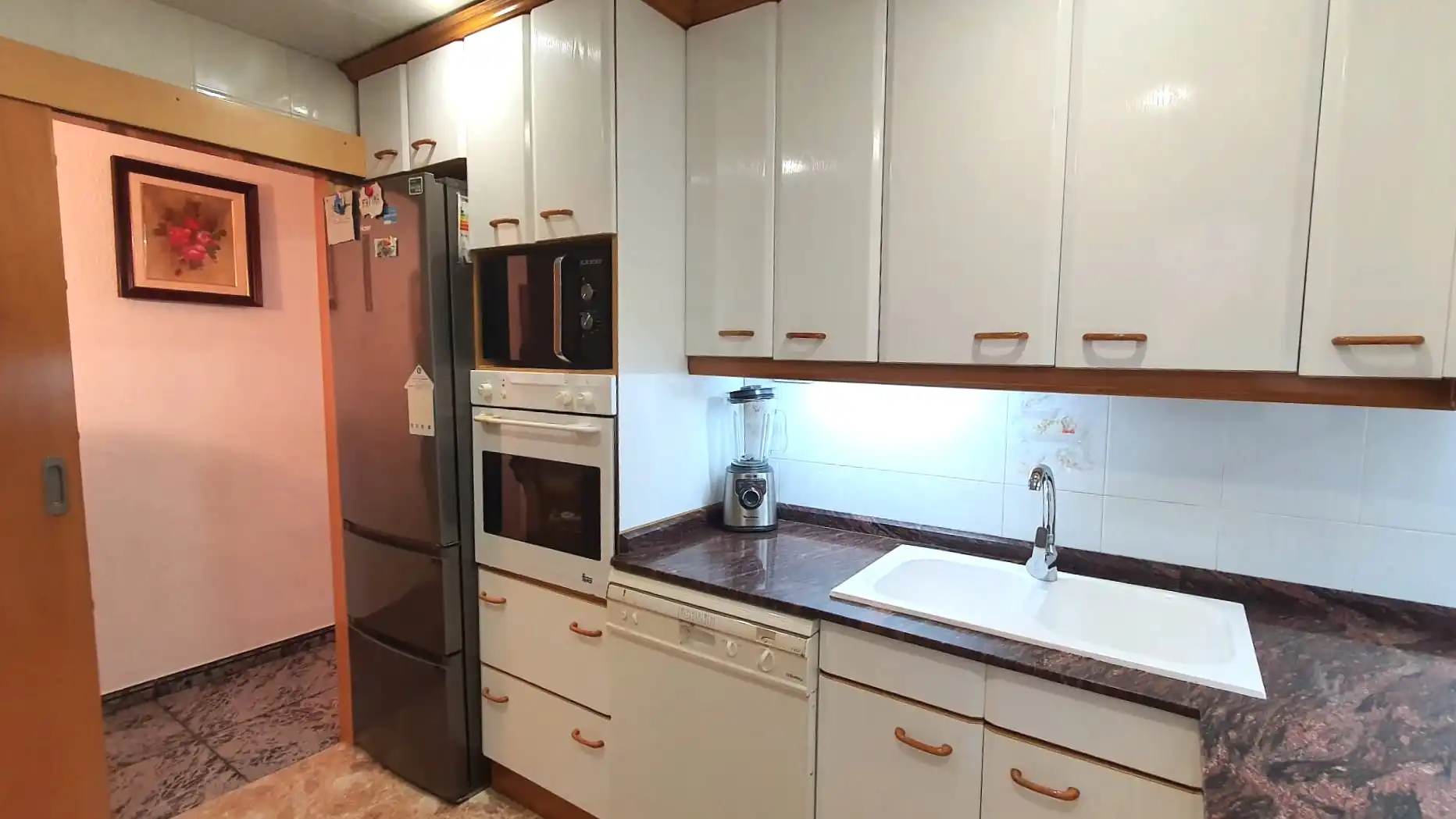 Kitchen of Flat for sale in Centre - Sant Josep - Sanfeliu