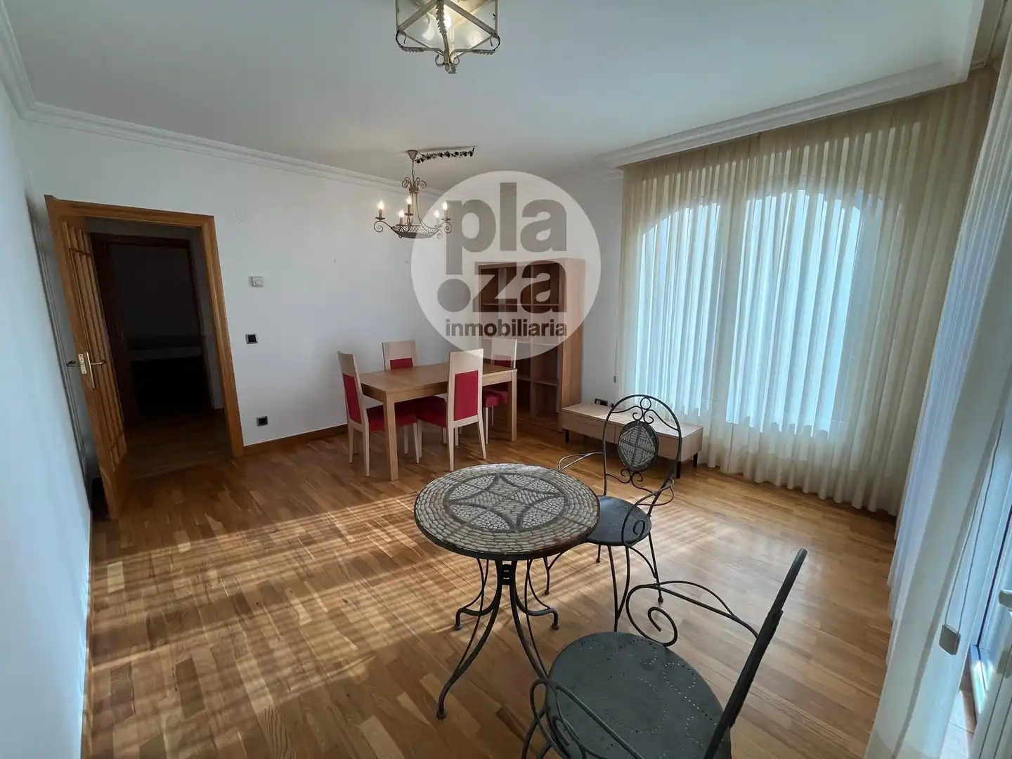 Living room of Flat for rent in Burgos  with Heating, Private garden and Terrace