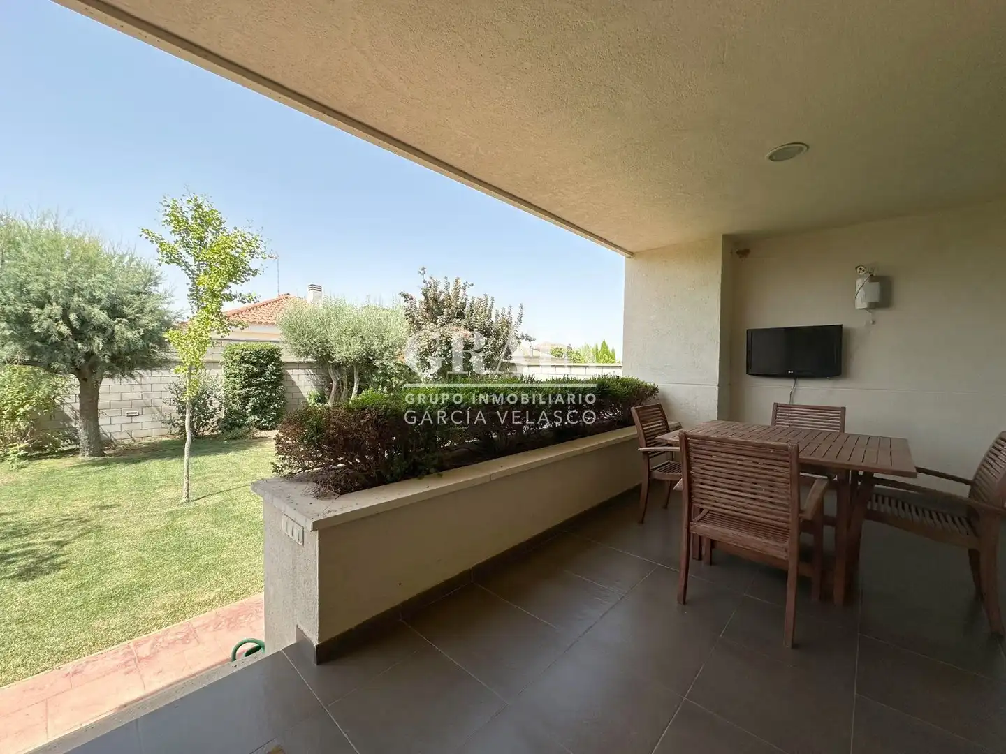 Jardí de Casa adosada en venda en Albacete amb Calefacció, Jardí privat i Terrassa