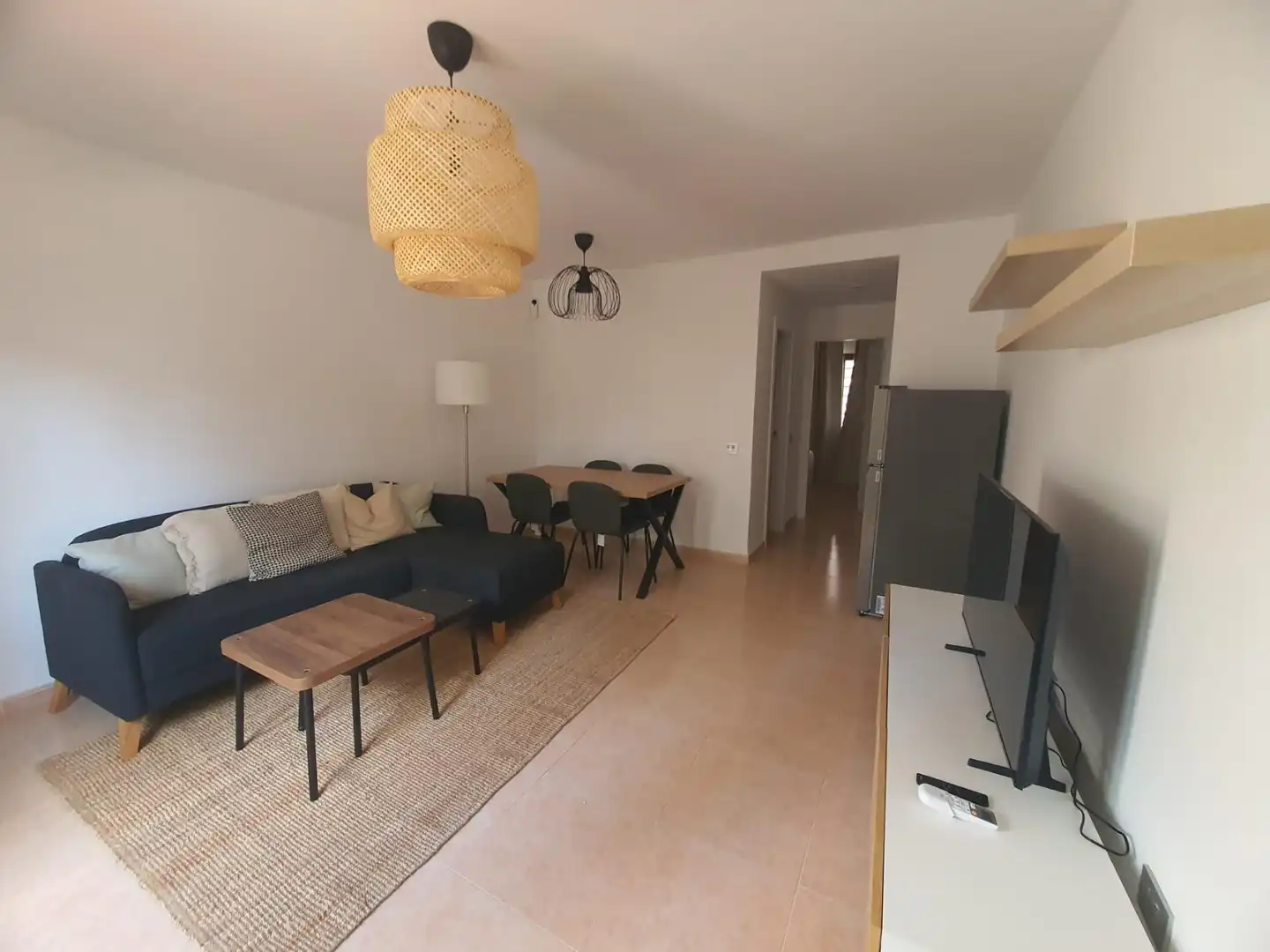 Living room of Apartments for rent in La Oliva  with Air Conditioner, Terrace and Furnished