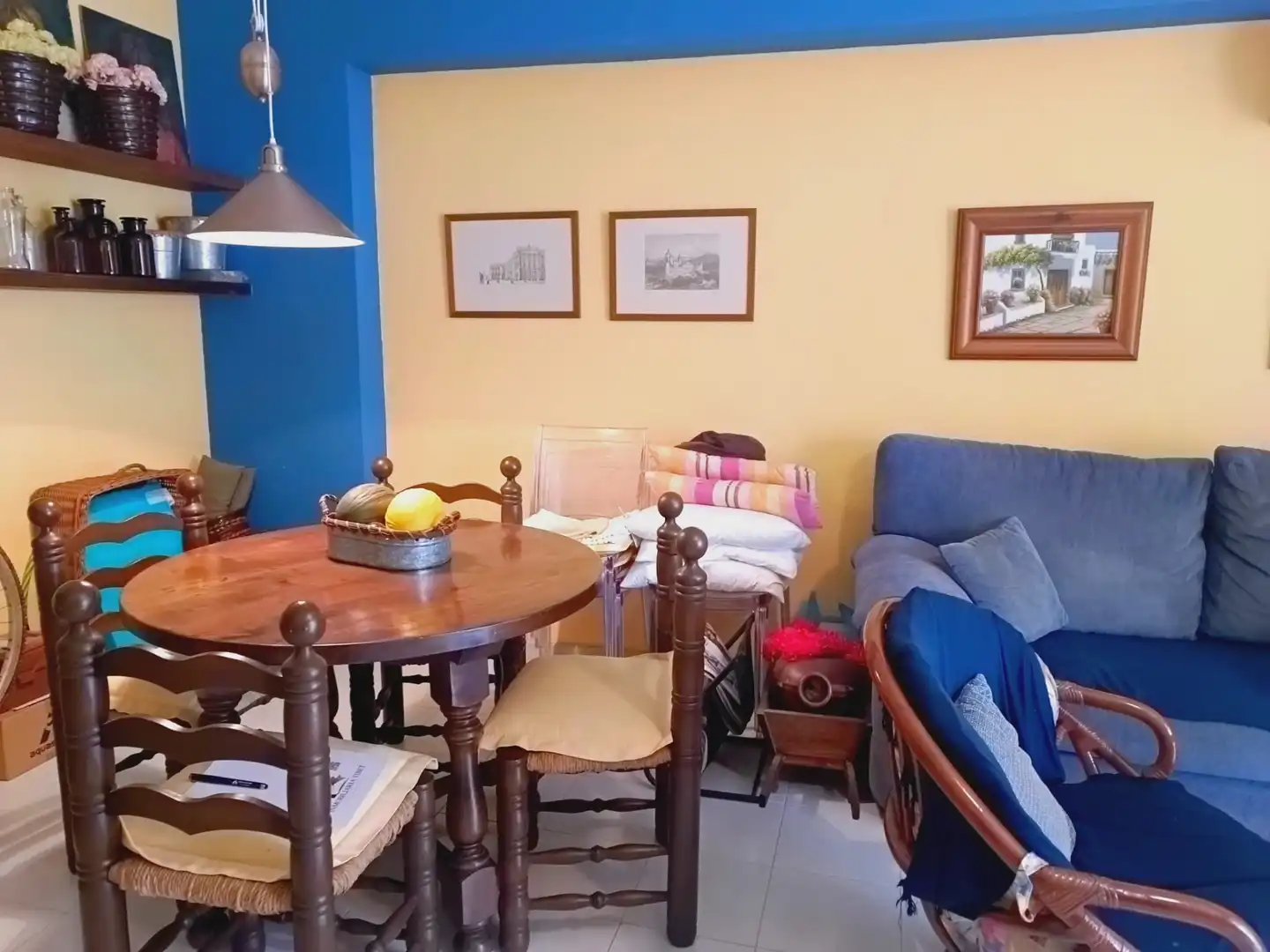 Esszimmer von Wohnungen zum Verkauf in La Manga del Mar Menor mit Terrasse, Möbliert und Ofen