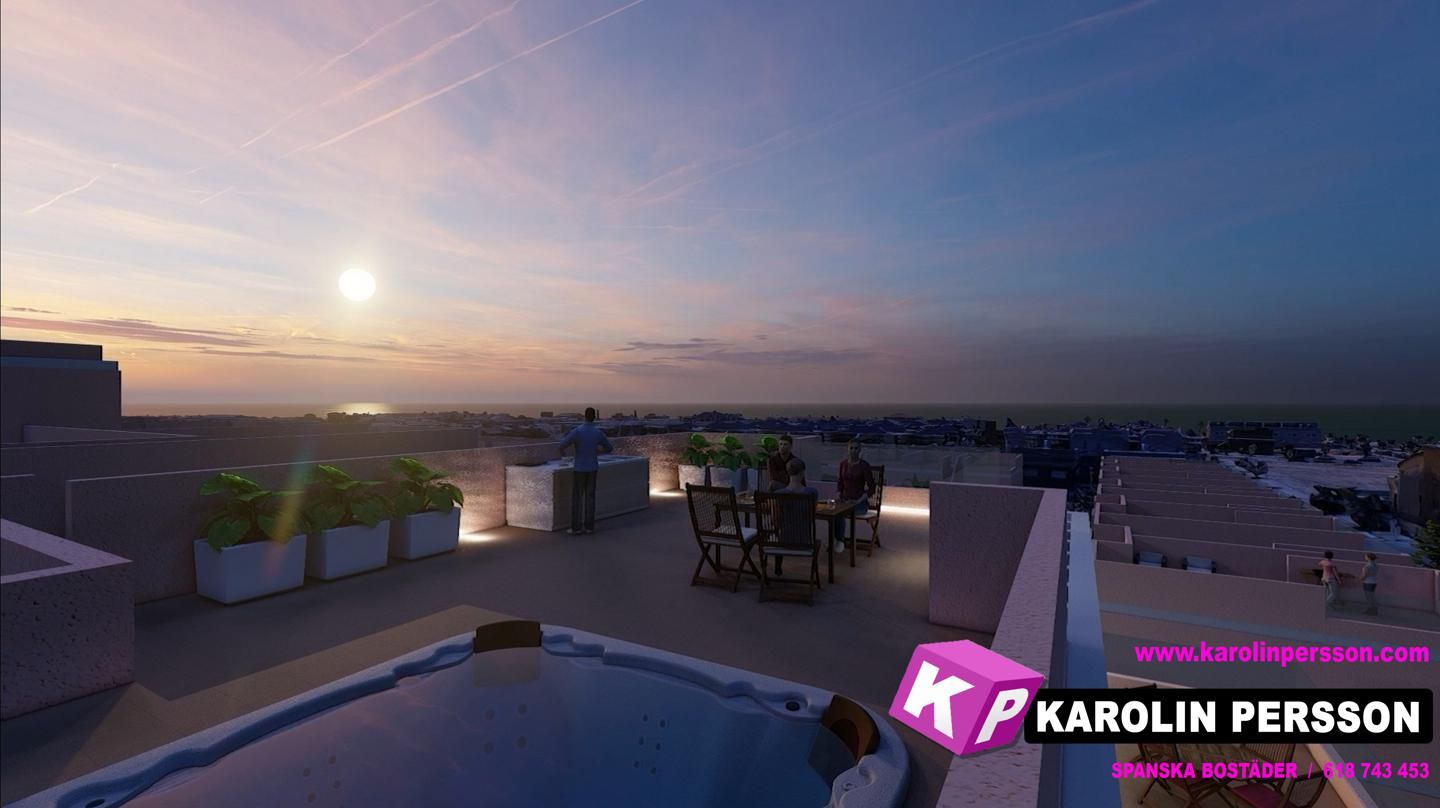 Terrassa de Planta baixa en venda en Pilar de la Horadada amb Aire condicionat, Jardí privat i Terrassa